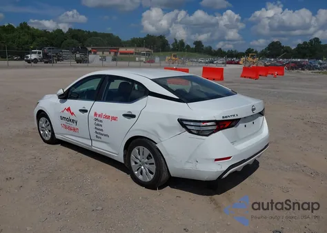 2025 Nissan Sentra S из США, поврежденный, VIN 3N1AB8BV8SY237031